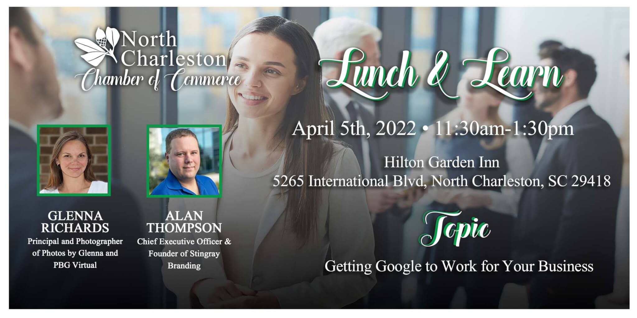 April 2022 Lunch & Learn @ Hilton Garden Inn