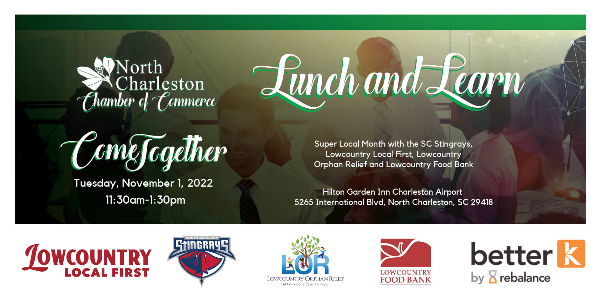 November 2022 Lunch & Learn @ Hilton Garden Inn