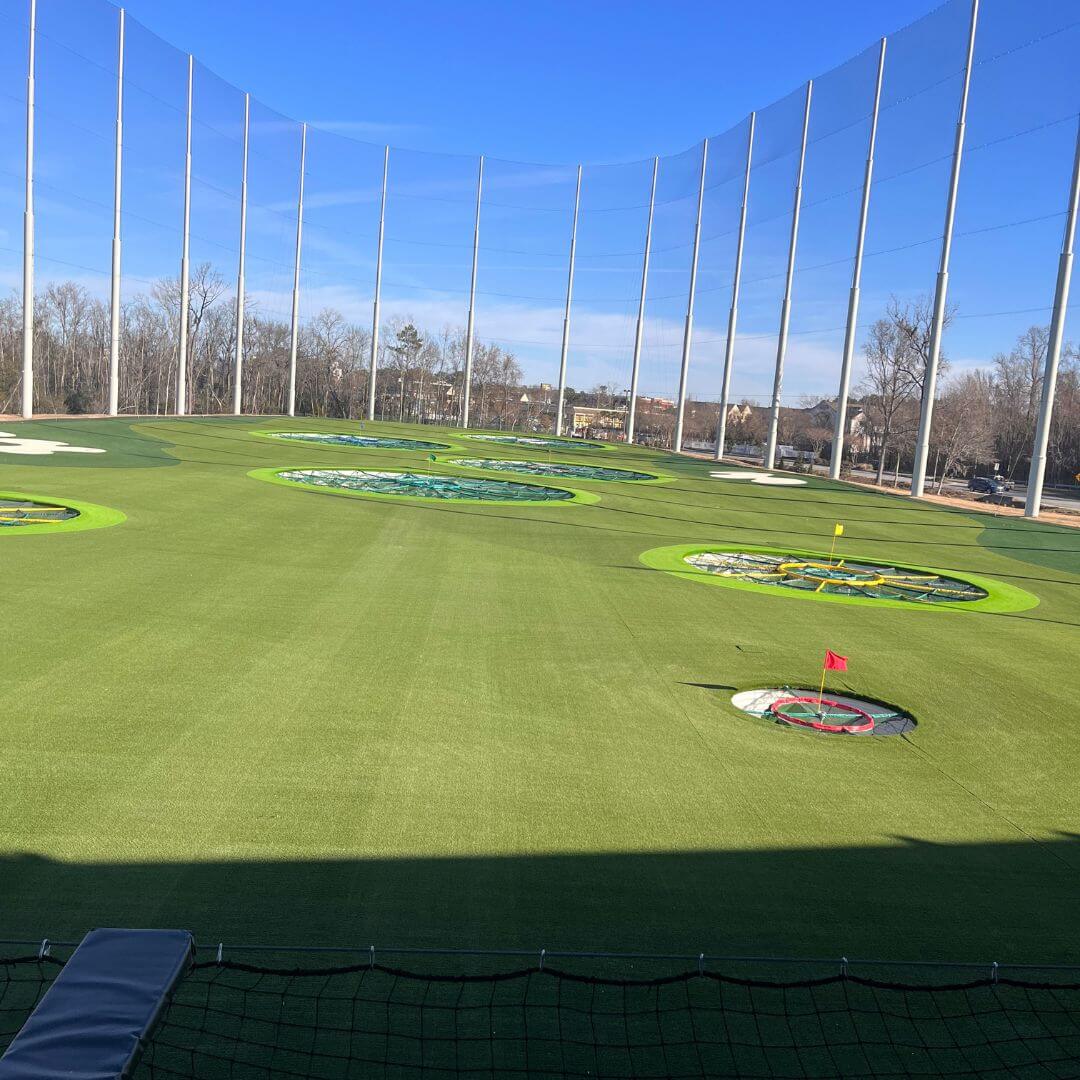 Turf at Top Golf Grand Opening in North Charleston