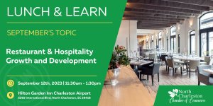 North Charleston Chamber September Lunch & Learn @ Hilton Garden Inn Charleston Airport