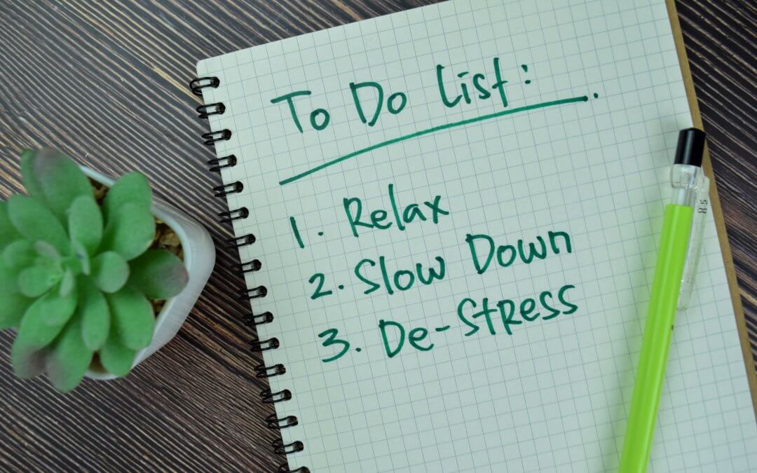 How to destress from a busy day